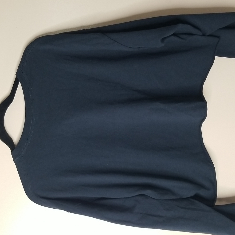 PLAYSTATION JAPAN 1994 WOMENS LS CROPPED TSHIRT IN BLACK SIZE 1X - Picture 5 of 8